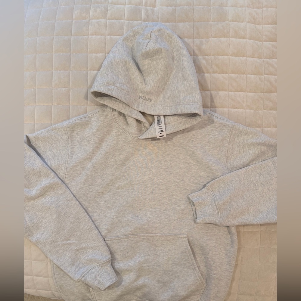 Aritzia Light Gray Women’s Hoodie Pullover